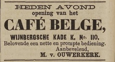 Cafe Belge Wijnbergsche kade 110 open 17-9-1893 advKB.jpg